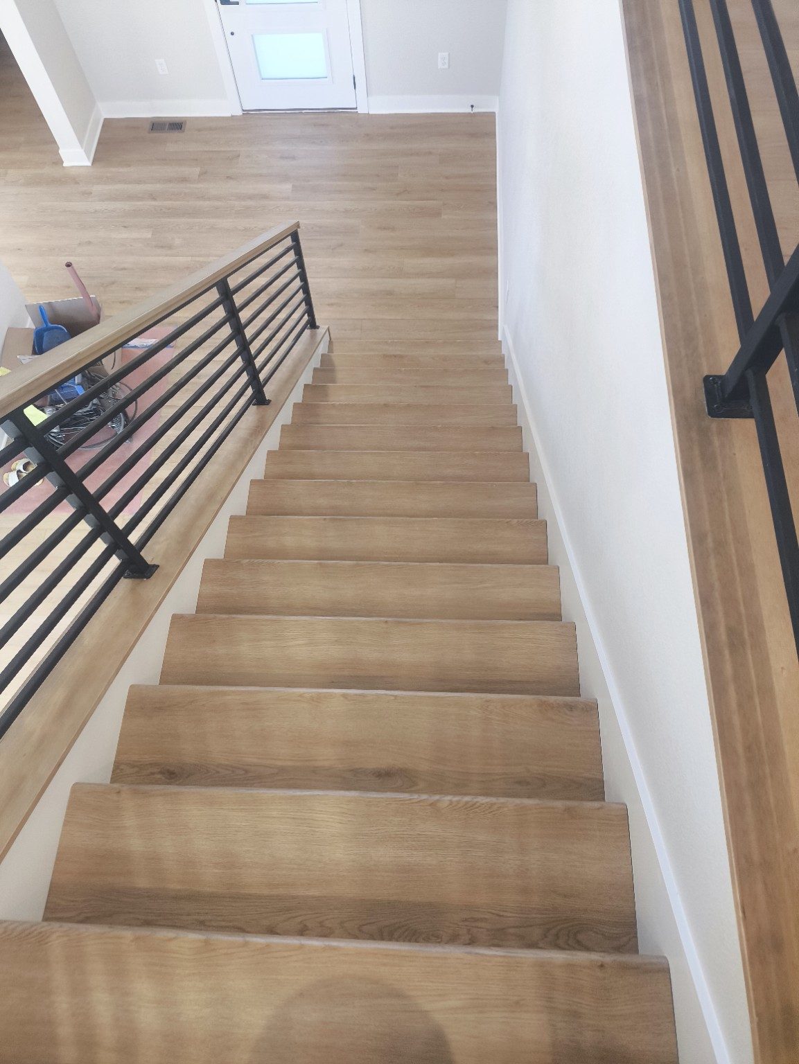 Laminate Flooring & Stair Installation in Thornton, CO completed by DES Limited